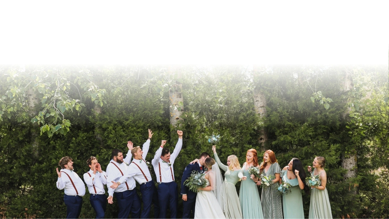 SynqEvent-Wedding background - romantic wedding celebration