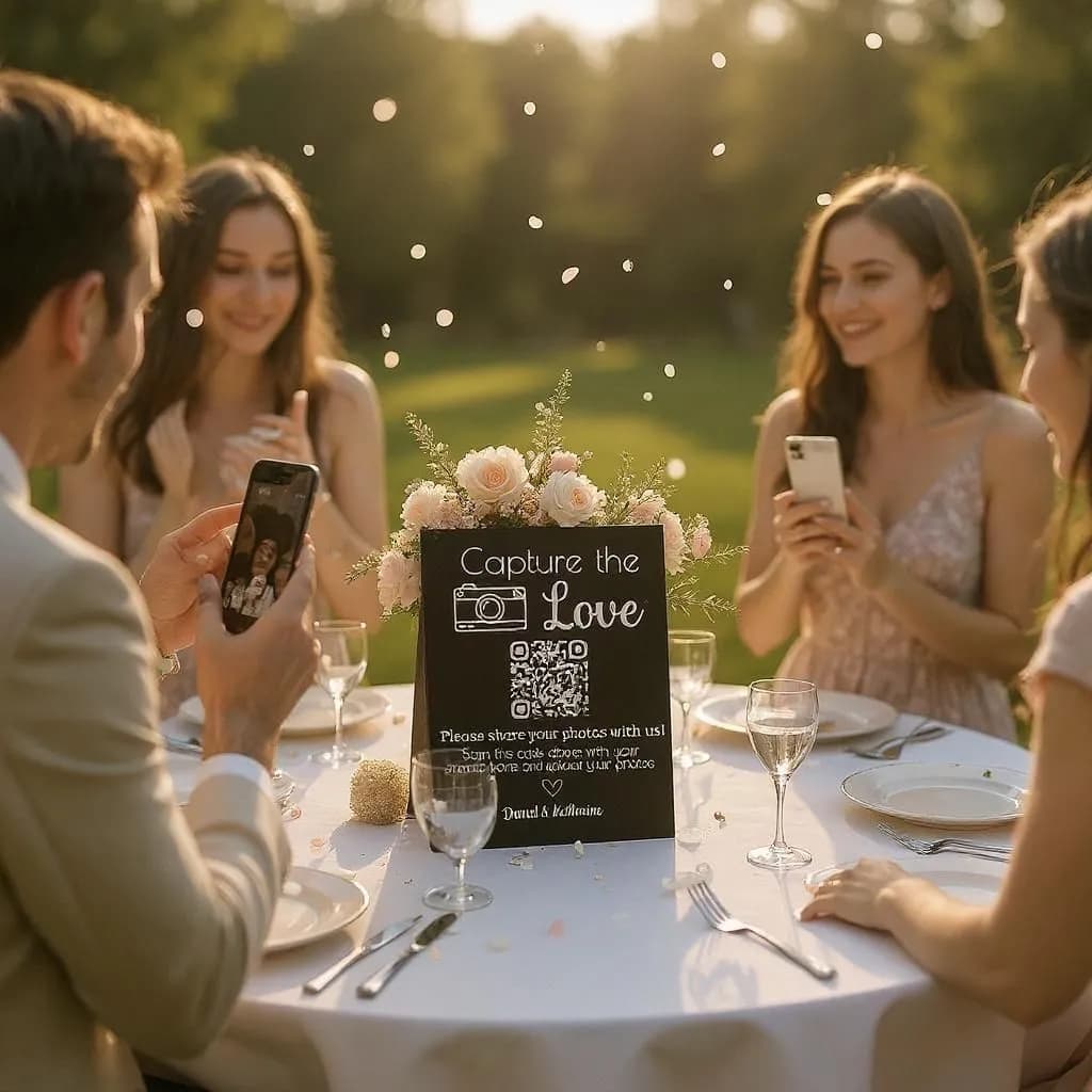 SynqEvent-Guest scanning QR code